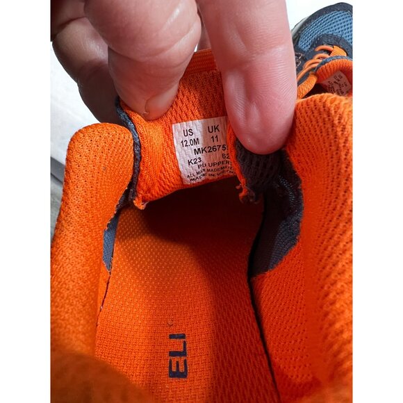 Merrell trail river A/C orange blue child sneaker boys size 12 M - Picture 3 of 8